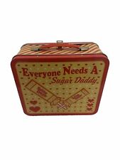 EVERYONE NEEDS A SUGAR DADDY Metal Lunch Box Tin Pail Tootsie TR Brand 2010 picture