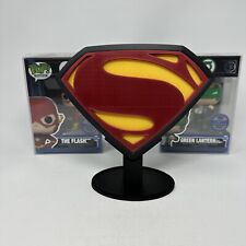 3D Printed SUPERMAN LOGO Fan Sign for your Funko & collectibles picture
