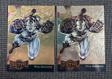 1995 Marvel Metal- War Machine- #17 - Misprint - Extra Foil picture