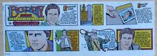 Biography features Harrison Ford - color Sunday comic page - September 13, 1987 picture
