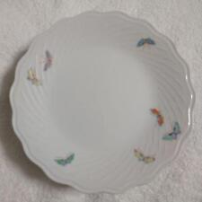 Used Arita Ware Fukagawa Seiji Butterfly Pattern Medium Plate Set Of 5 picture