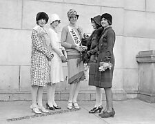 Photograph of 1928 Miss Miami  T.R.Shipp in a group   8x10 picture