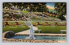Macon GA-Georgia, Washington Park, Antique Vintage Souvenir Postcard picture