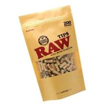 RAW PRE-ROLLED TIP FILTERS - 200ct BAG picture