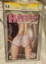Hack/Slash Annual #1 CGC 9.8 Suicide Girls Variant Cover C Tim Seeley SIGNED picture