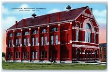 c1940 Auditorium Valparaiso University Exterior Valparaiso Indiana IN Postcard picture