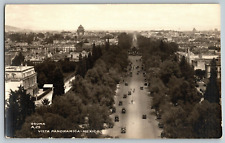 RPPC Vintage Postcard - Vista Panoramica-Mexico - Real Photo picture