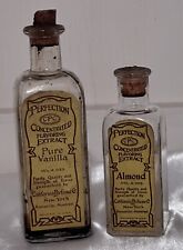 Antique California Perfume Co Vanilla Extract & Almond Extract c1923-Very Rare picture