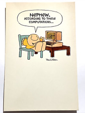 Vintage Tom Wilson NEPHEW ZIGGY HAPPY BIRTHDAY Greetings CARD NOS AS IS Unused picture