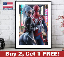 PS4 Spider-Man 2 Black Cat Poster 18