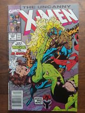 The Uncanny X-Men #269 1990 Rogue Vs. Original Ms. Marvel Newsstand See Pics picture