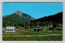 Steamboat Springs CO-Colorado, Hahn's Peak, Antique Vintage Souvenir Postcard picture