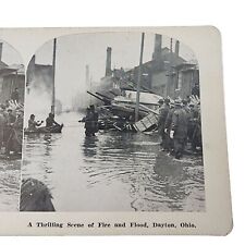Great Flood of 1913, Dayton Ohio, Thrilling Scene of Fire and Flood picture