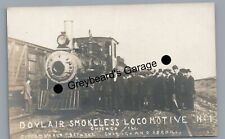 RPPC Doylair Smokeless Loco Railroad Train ARGO IL Summit Real Photo Postcard picture