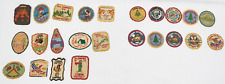 Vintage Cowaw District Boy Scouts Patches Mixed Lot of 24 Patches   AL picture