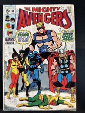The Avengers #68 1969 Vintage Old Marvel Comics Silver Age 1st Print Fair *A3 picture