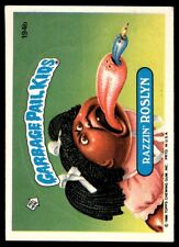 1986 Topps Garbage Pail Kids GPK Razzin Roslyn # 194b Sticker Card picture