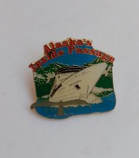 Alaska's Inside Passage Cruise Ship Souvenir Lapel Pin picture
