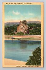 Evergreen Highway WA-Washington, Beacon Rock, Antique, Vintage Postcard picture