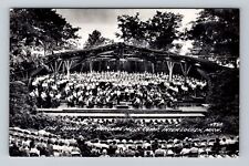 Interlochen MI-Michigan, RPPC, National Music Camp Bowl, Vintage Postcard picture
