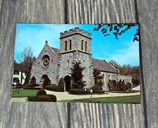 Vintage St Ann’s Church Lenox Mass Postcard Souvenir picture