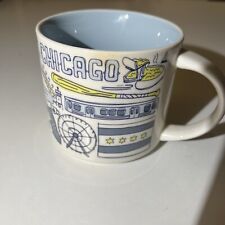 Starbucks Chicago Been There Series 2018 Collectible Coffee Tea Mug 14 oz picture