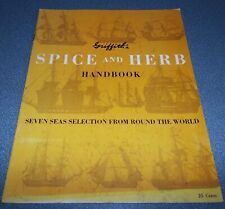 Vintage 1958 Griffith's Laboratories Spice & Herb Handbook Illustrated picture