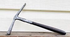  ANTIQUE LEATHERWORK/UPHOLSTERY *SADDLE MAKER’S* STRAP HAMMER- ROSEWOOD HANDLE picture