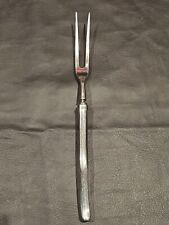 VINTAGE NASCO  stainless steel serving Fork  MADE IN JAPAN  TWO PRONG HEAVY picture