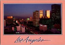 California Postcard: Los Angeles Skyline At Night picture
