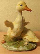 Vintage Baby Ducks Masterpiece Porcelain Figurine 1982 Homco picture