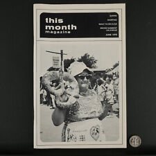 1970 This Month Magazine Lancaster Pennsylvania Dining Shopping Event Calendar picture