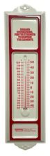 Vintage National Steel wall thermometer old advertising Granite City Building picture