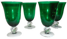 Lenox Holiday Gems Emerald All Purpose Wine/Water Glass , Set of 4 picture