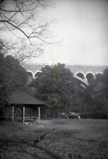 1945 Henry Ave / Wissahickon Bridge Philadelphia PA - Vintage Negative & Photo picture
