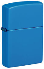 Zippo Sky Blue Matte Classic Windproof Lighter, 48628 picture