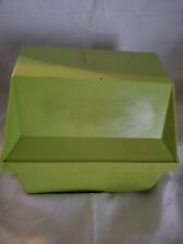 The Betty Crocker Recipe Card Library COMPLETE Avocado Green Box Vintage 1971 picture