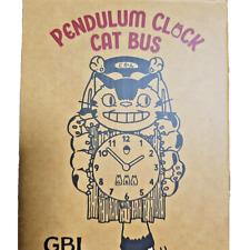Studio Ghibli My Neighbor Totoro Cat  Bus Pendulum Clock Neko Bus Japan NEW picture