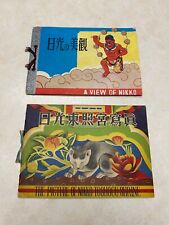 Lot of 2 Vintage Nikko Toshogu Shrine Picture Books picture