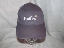 RAFFLES Luxury HOTEL & RESORT denim silver gray ball hat sport cap picture