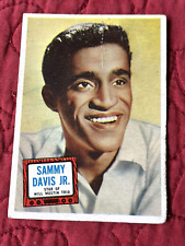 1957 Topps Hit Stars Trading Card Sammy Davis Jr. #83 Non Sports Vintage Music picture