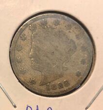 1898 Liberty V Nickel 5 Cents Coin-21.2MM-KM#112-Copper Nickel picture