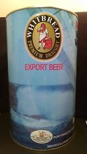 WHITBREAD PREMIUM DRAUGHT EXPORT BEER WORLD RACE LARGE PROMOTIONAL BANK TOP CAN picture
