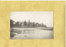 MA Marion area ? 1937 RPPC LARGE HOMES ON THE WATER MASS  picture