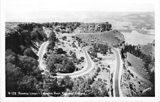 Rowena Loops Columbia River Highway Oregon 1940s Sawyers RPPC Postcard picture