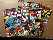 MASTER OF KUNG-FU #69 73 74 75 76 77 78 79 81 MARVEL LOT Shang-Chi picture