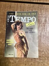 Vtg TEMPO and QUICK July 1955 PinUp Magazine Abbe Lane Sophia Loren Mara Corday picture