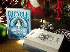 Bicycle Snowman Backs (Blue) Limited Edition, Playing Cards. Great gift idea picture