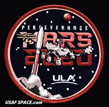 Authentic MARS 2020 -PERSEVERANCE- ULA ATLAS V NASA JPL USAF SPACE Mission PATCH picture
