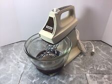Vintage Waring 12 speed solid state mixer with stand and 2 bowls picture